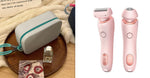 “2-In-1 USB Rechargeable Hair Remover & Epilator – Smooth Shave for Face, Body, and Bikini”