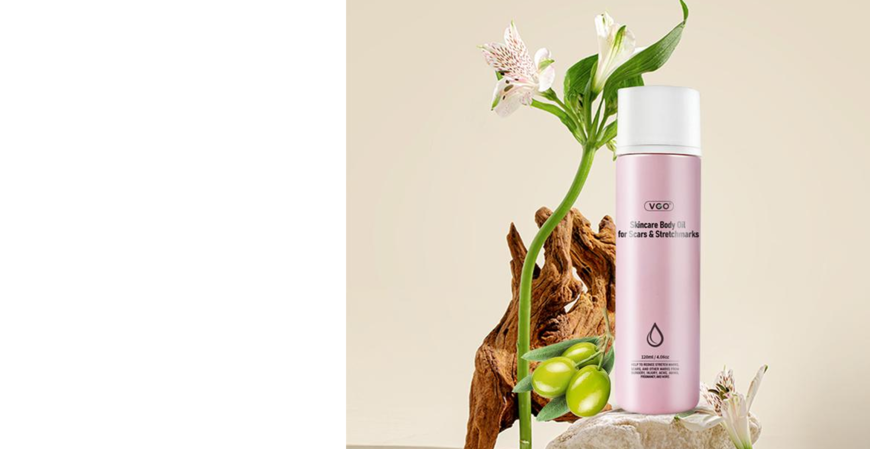 VGO Skincare Body Oil Vitamin a _ E Serum
